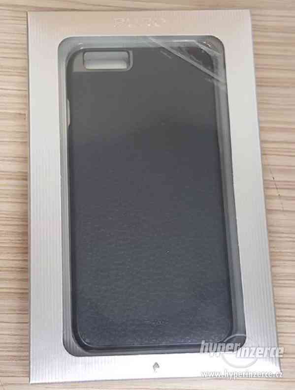Zadní kryt pro iPhone6 plus kožené šedé - foto 1