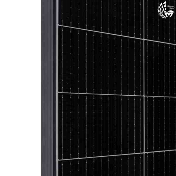 410W Bifaciální sklo Skleněný černý rám Mono solární panels - foto 12