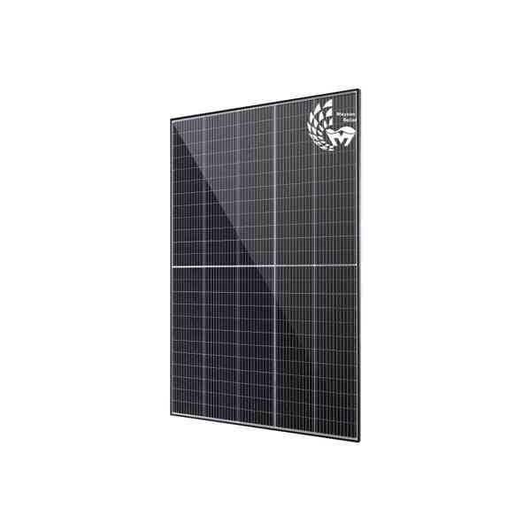 410W Bifaciální sklo Skleněný černý rám Mono solární panels - foto 8