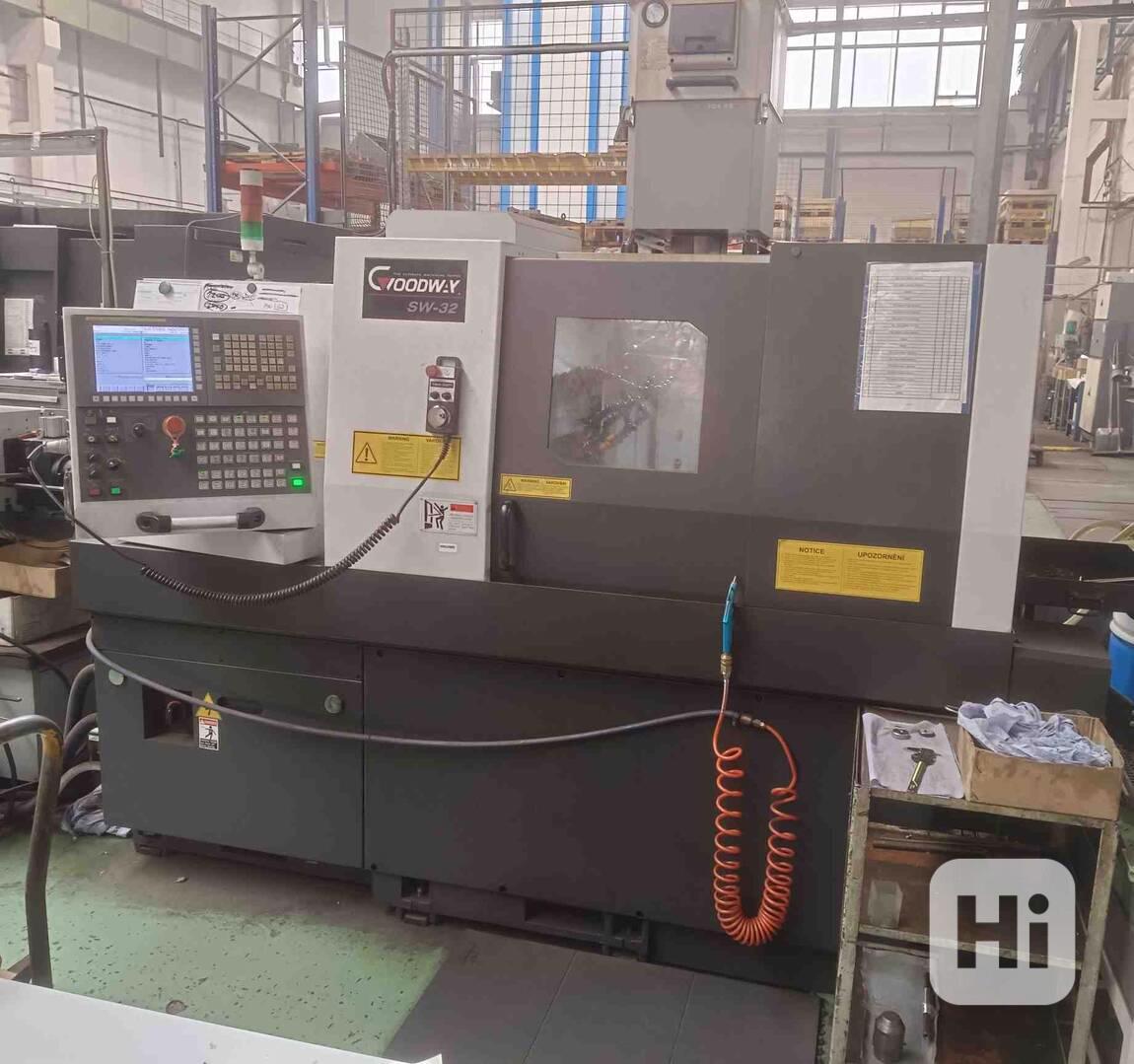 Použitý CNC dlouhotočný automat GOODWAY SW-32, r. v. 2017 - foto 1