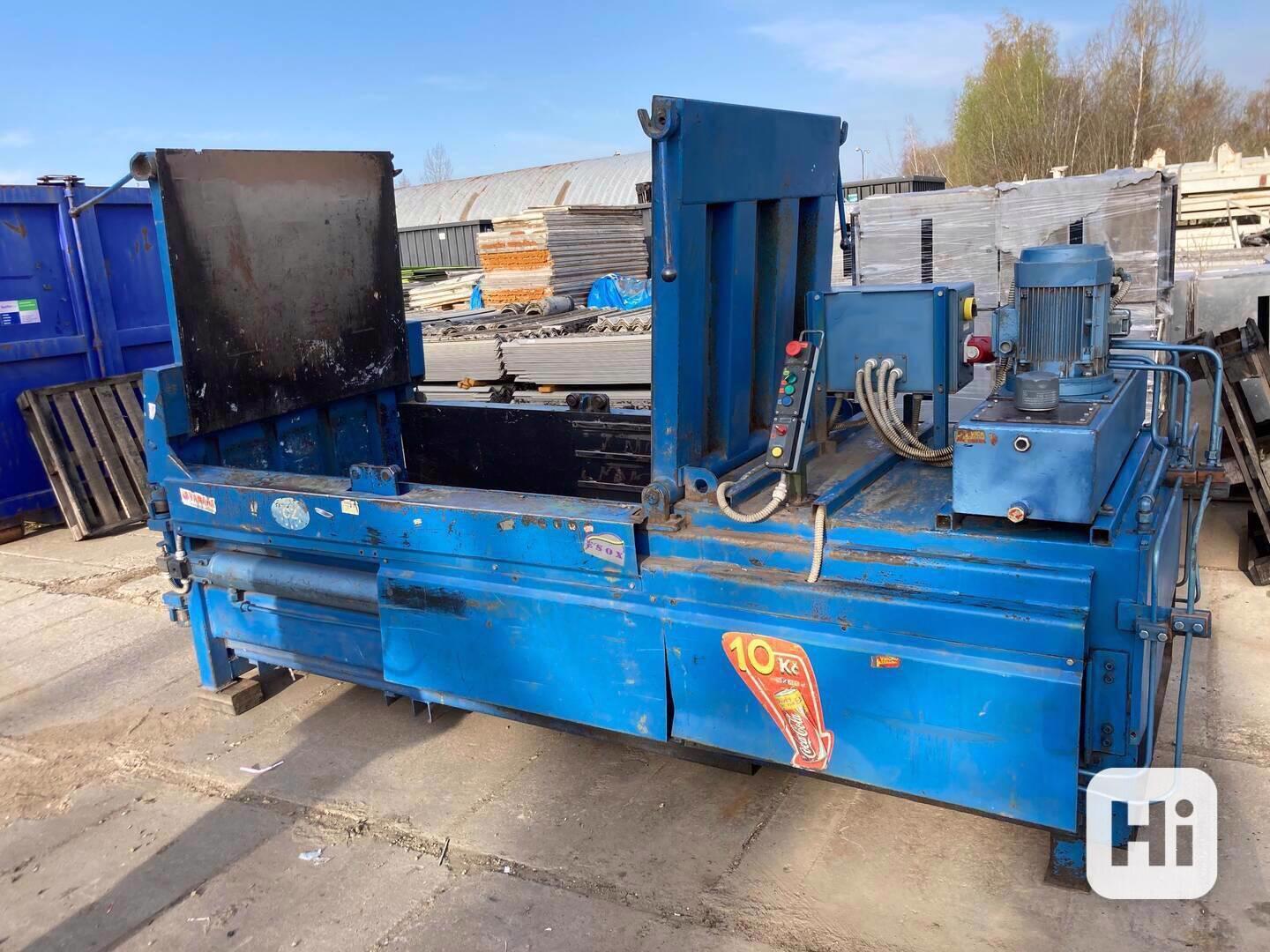 Hydraulický lis PERSONA na papír a plasty - foto 1