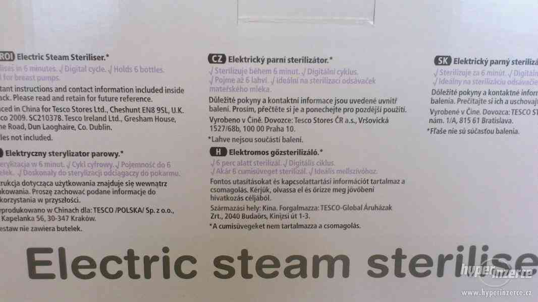 Elektrický parní sterilizátor - foto 4