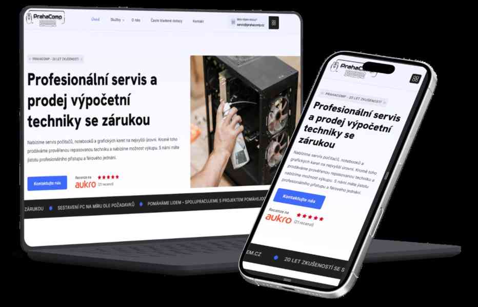 ⭐ Tvorba LEVNĚ/PROFI webových stránek | MartinGondek.cz ⭐ - foto 11