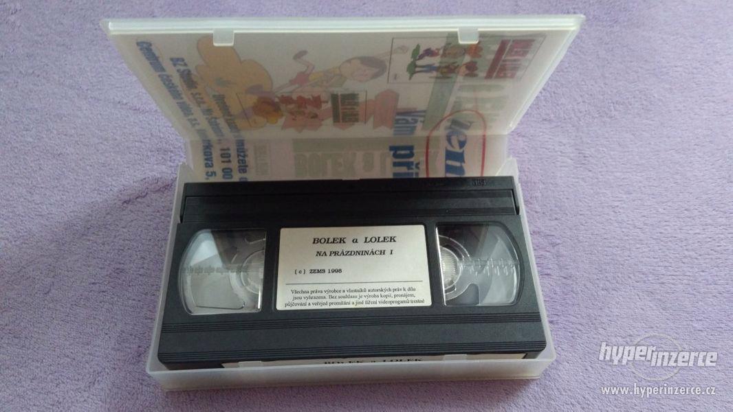 VHS originál kazeta Bolek a Lolek - Na prázdninách - foto 4