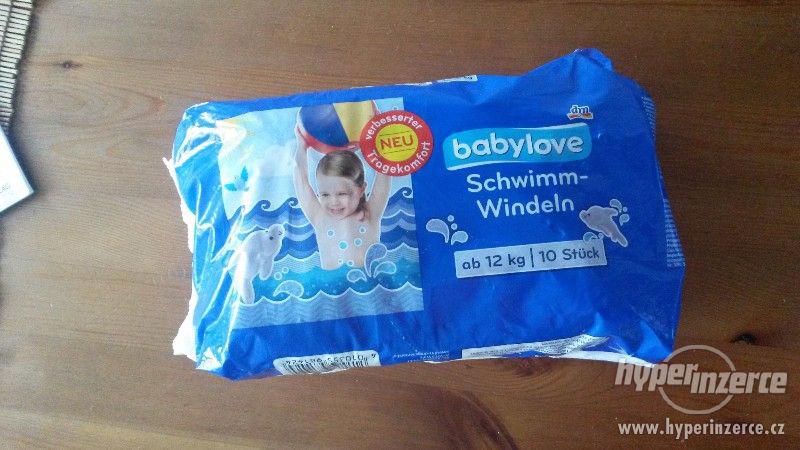 3 balíky plínek do vody Babylove (vel.od 12 kg) - foto 1