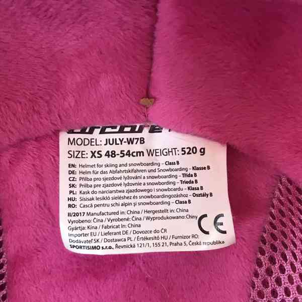 Dětská lyžařská přilba ARCORE JULY, Velikost XS, (48-54cm),  - foto 9