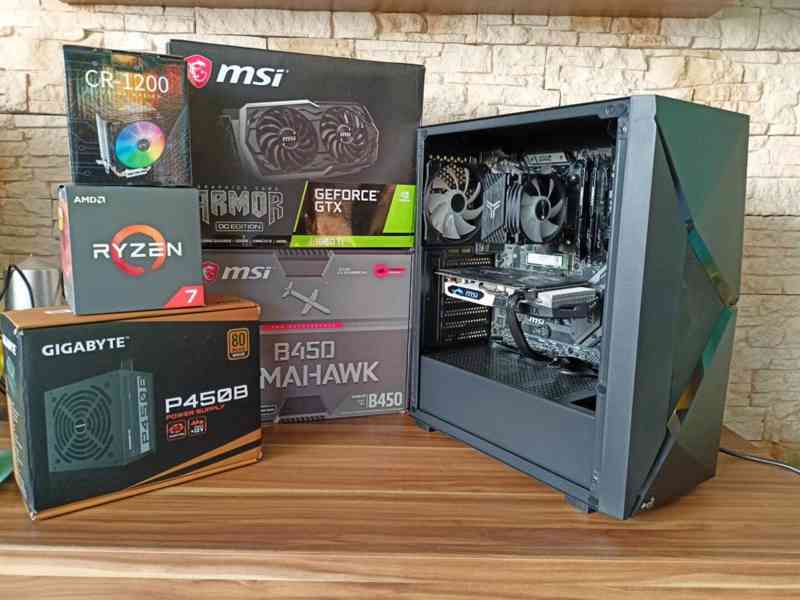 🚀 HERNÍ PC RYZEN 7 2700X, 16GB RAM, GTX 1660 Ti, SSD 🚀 - foto 4