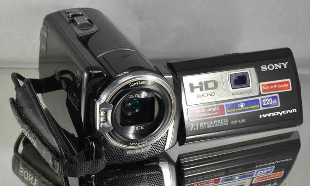 Sony HDR-PJ50VE *kamera s projektorem*FullHDV*GPS - foto 5