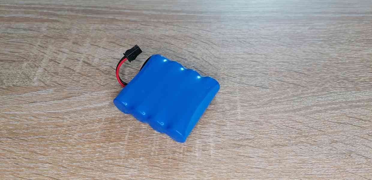 akumulátor Ni-cd, 4.8V, 700 mAh, JST - foto 2