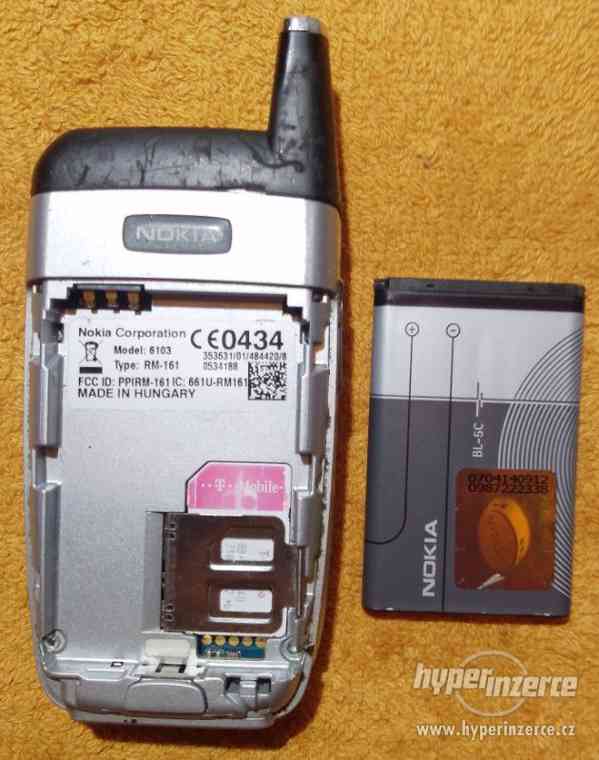 Výklopná Nokia 6103 - funkční s vadným displejem!!! - foto 9