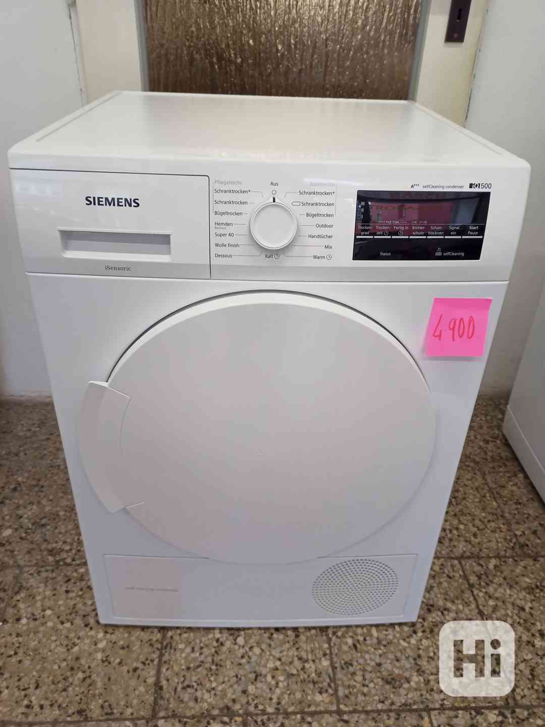 Sušička prádla s tepelným čerpadlem Siemens - foto 1