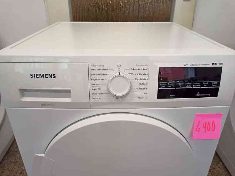 Sušička prádla s tepelným čerpadlem Siemens - foto 2