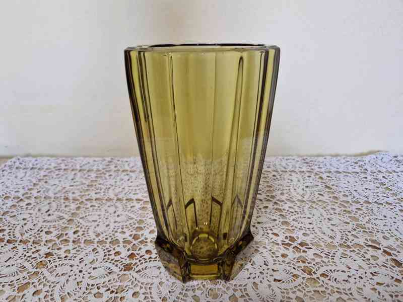 Krfásná Art Deco váza Inwald Rudolf Schroter - foto 3
