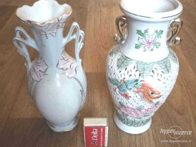 Porcelánové vázy - foto 1