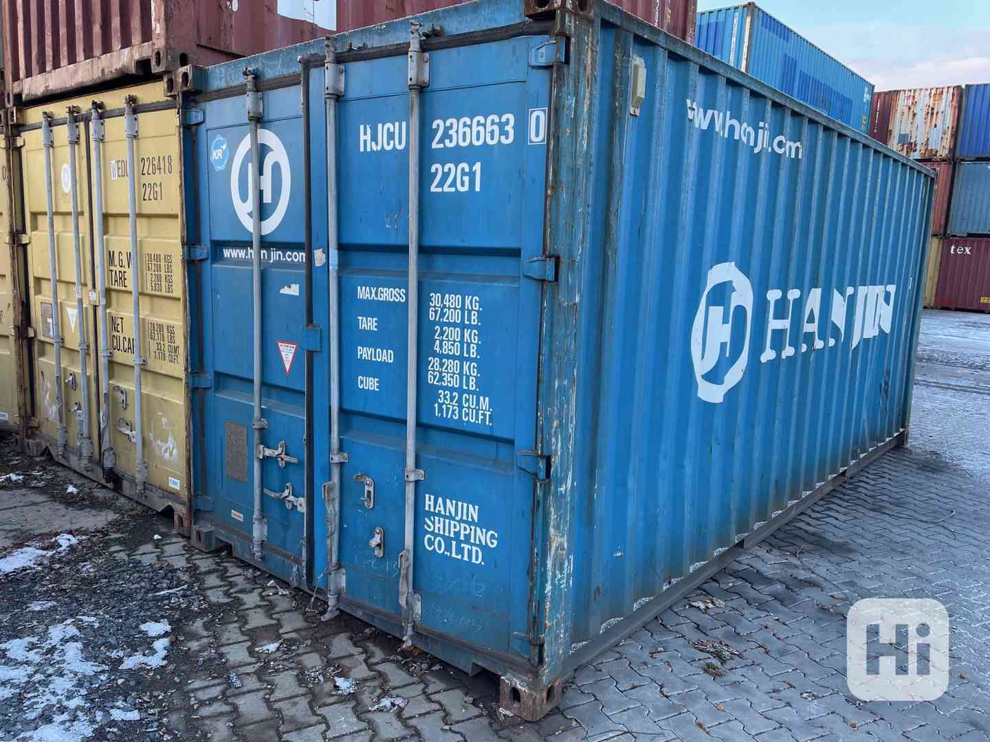 Skladový ISO kontejner (lodní) 20ft (6m) SKLADEM - foto 1