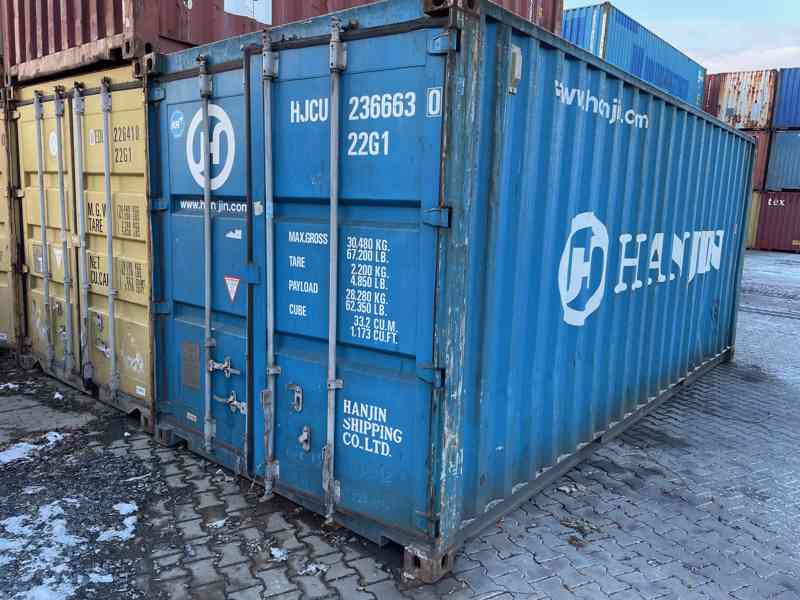 Skladový ISO kontejner (lodní) 20ft (6m) SKLADEM - foto 1