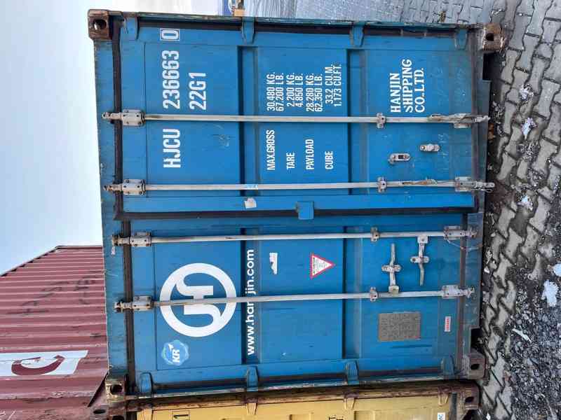 Skladový ISO kontejner (lodní) 20ft (6m) SKLADEM - foto 2