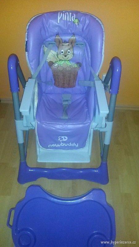 Jídelní židlička -NewBuddy-Pinta - foto 1