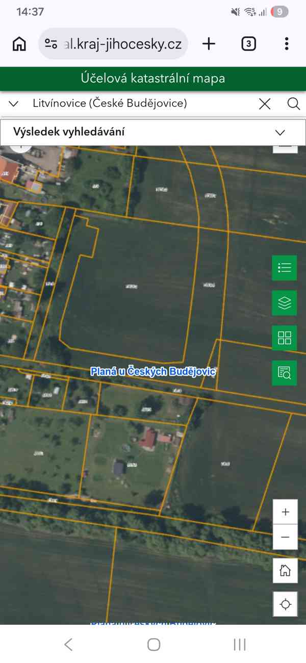 Prodej stavební parcely 976 m2, Planá u Českých Budějovic - foto 10