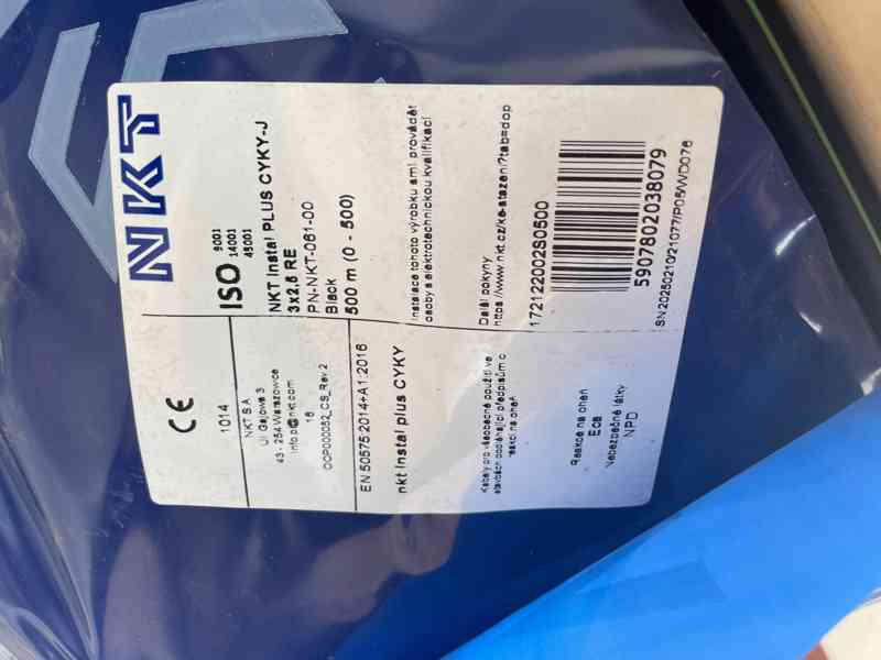 Kabel NKT Instal Plus CYKY-J 3x2,5 RE - foto 2