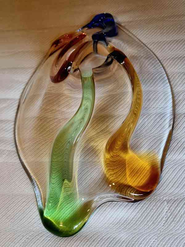 Mísa hutní sklo, kolekce RHAPSODY, František Zemek - foto 5