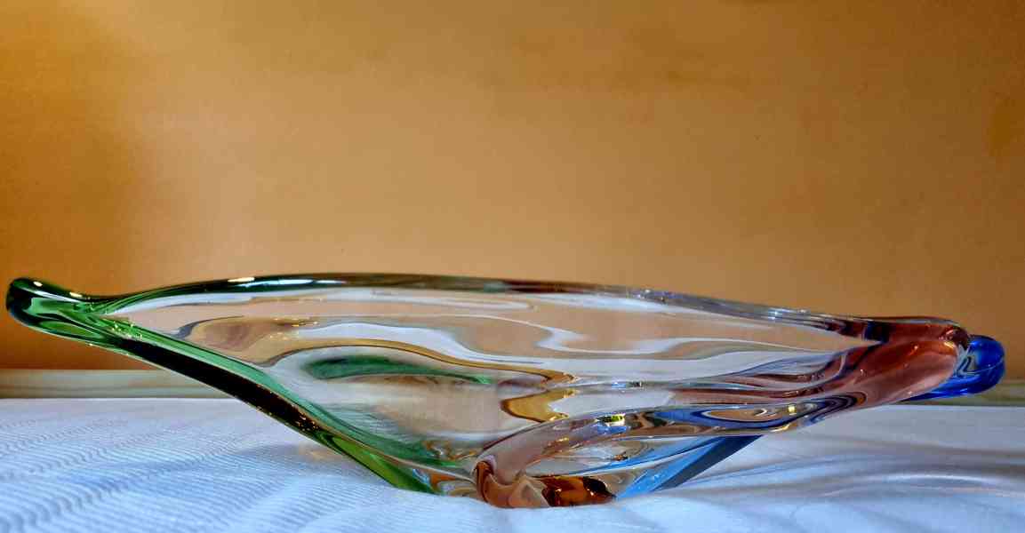 Mísa hutní sklo, kolekce RHAPSODY, František Zemek - foto 3