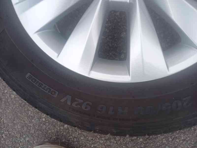 Pěkná letní ALU sada Š.Kamiq/Scala+205/60R16 Bridgestone - foto 12