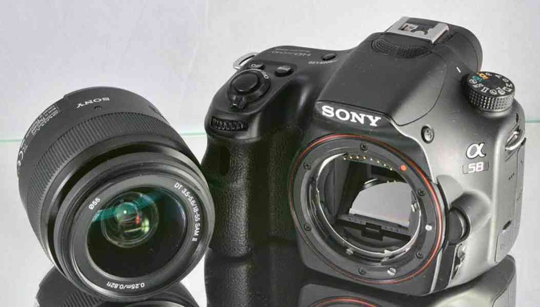 Sony SLT- A58 + Objektiv jen 28000 Exp - foto 4
