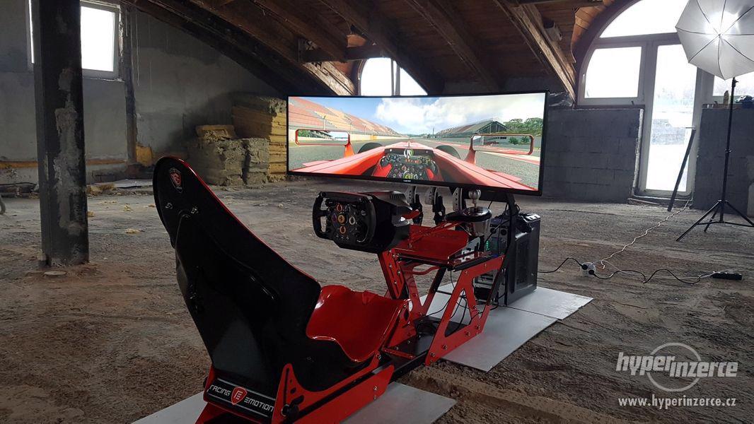 F1 trenažér / simulátor / sim racing rig - foto 8