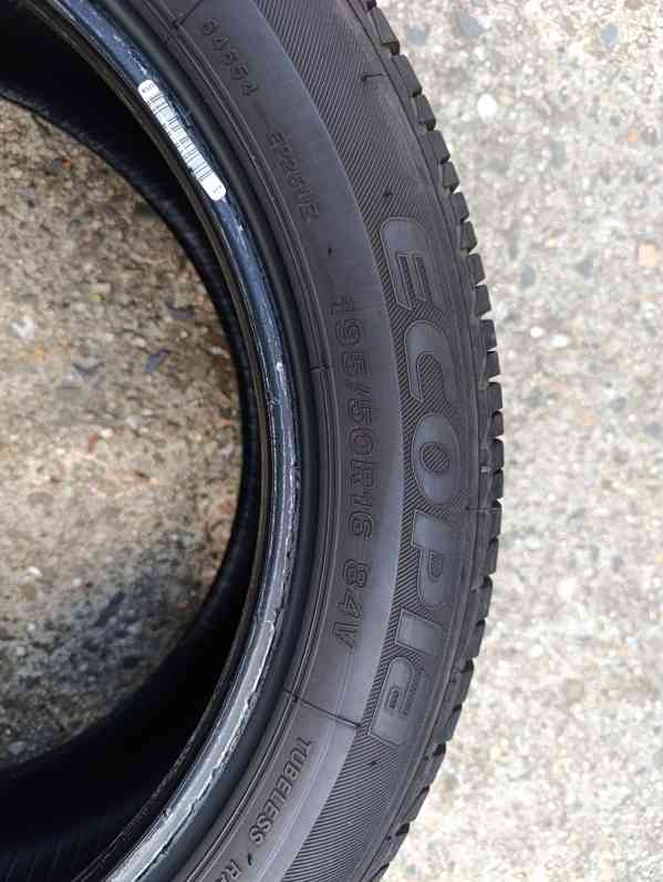 Prodám letní pneumatiky Bridgestone Ecopia vzorek 6 mm  - foto 2