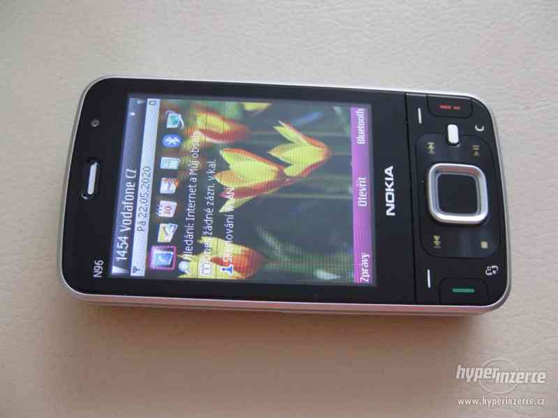 Nokia N96 -výsuvné mobilní telefony z r.2008 od 100,-Kč - foto 2