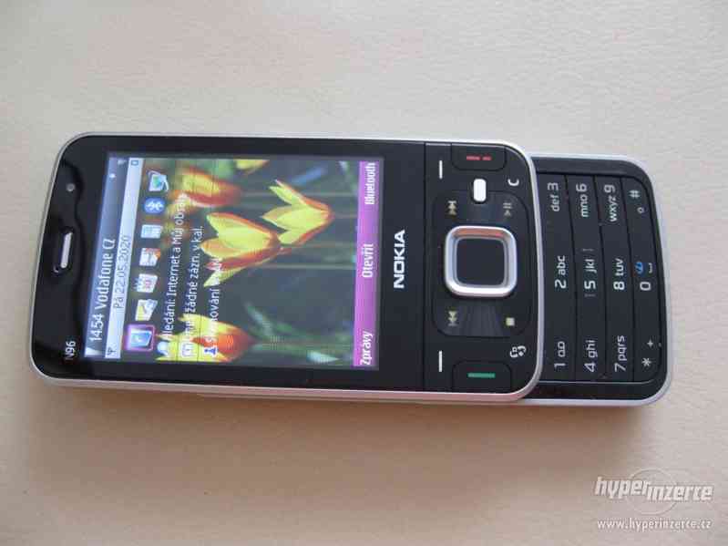 Nokia N96 -výsuvné mobilní telefony z r.2008 od 100,-Kč - foto 3