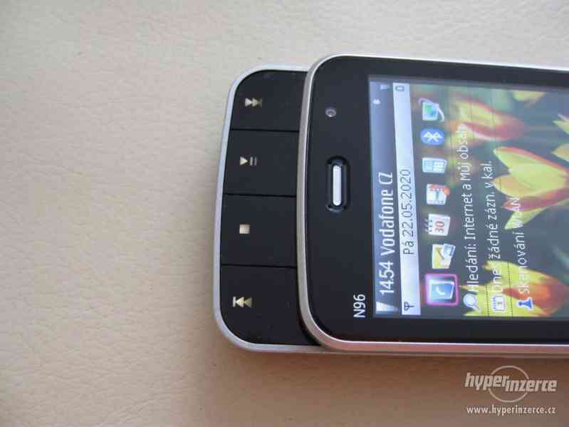 Nokia N96 -výsuvné mobilní telefony z r.2008 od 100,-Kč - foto 4