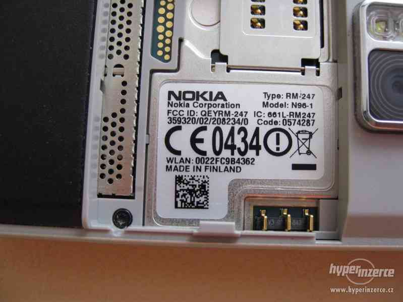 Nokia N96 -výsuvné mobilní telefony z r.2008 od 100,-Kč - foto 14