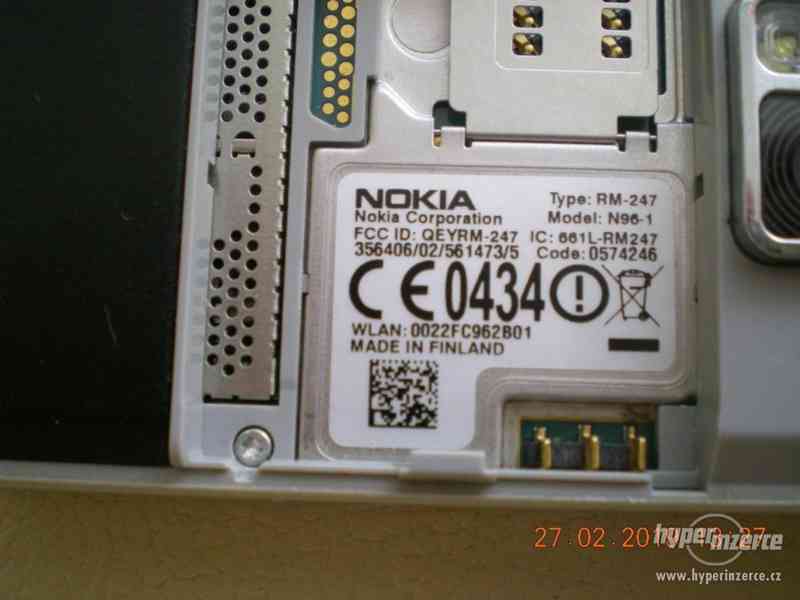 Nokia N96 -výsuvné mobilní telefony z r.2008 od 100,-Kč - foto 27
