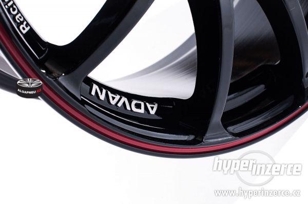 ADVAN RACING RZ BLACK 7x17" 5x100 ET40 od AluaPneu.cz - foto 3