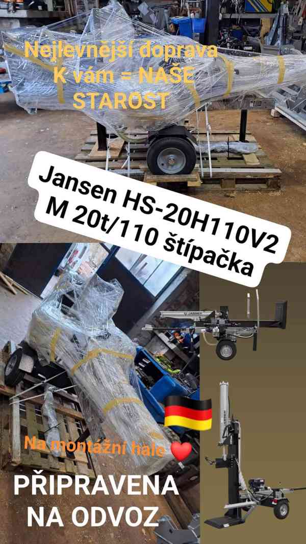 Jansen HS-20H110V2 M 20t/110 štípačka - foto 14