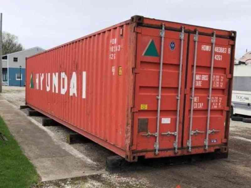 použité kontejnery typu 20HC a 40HC - foto 2