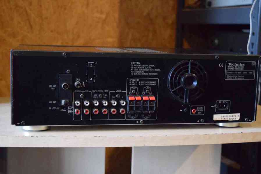 TECHNICS SA-GX180 VÝBORNÝ STEREO RECEIVER S RDS !! - foto 6