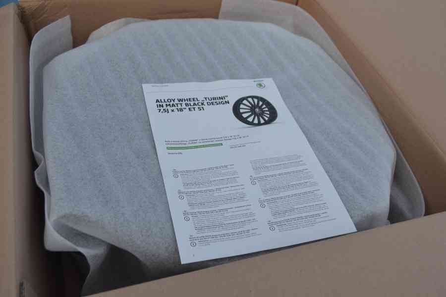 Škoda Octavia III (i RS) –NOVÉ 18 Alu disky 7Jx18 ET51,black - foto 4