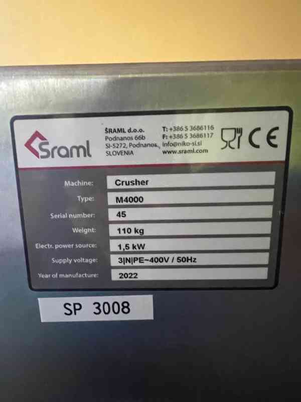 Prodám kompletní technologii ŠRAML pro zpracování ovoce - foto 2