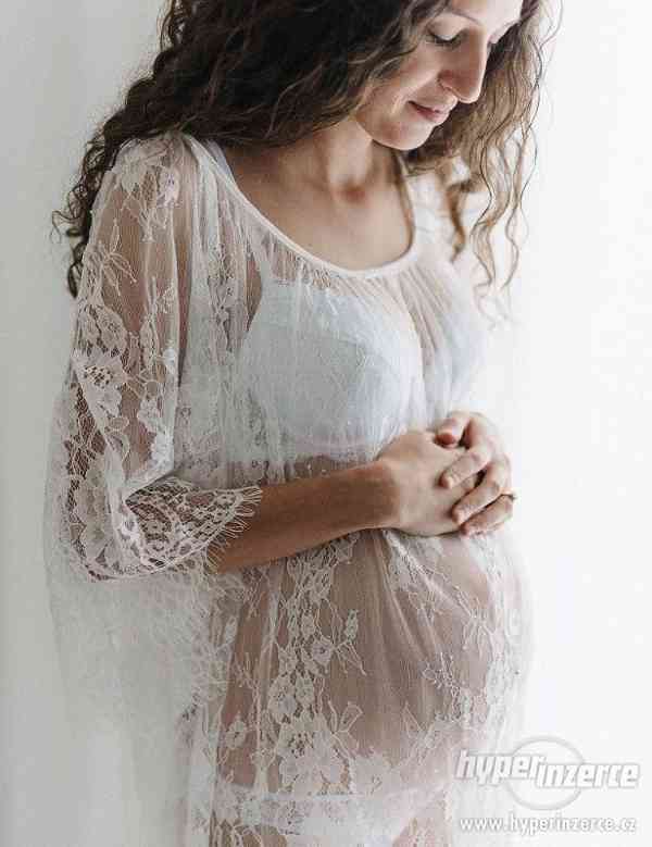 šaty na těhotenské focení - foto 4