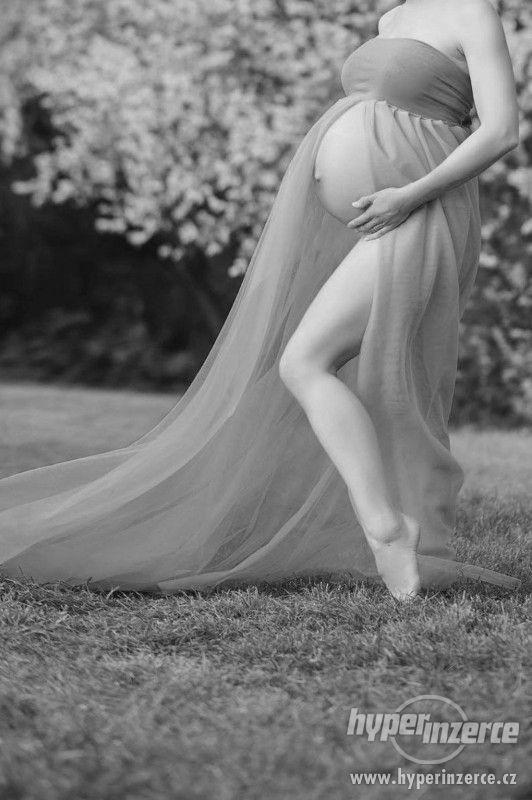 šaty na těhotenské focení - foto 9