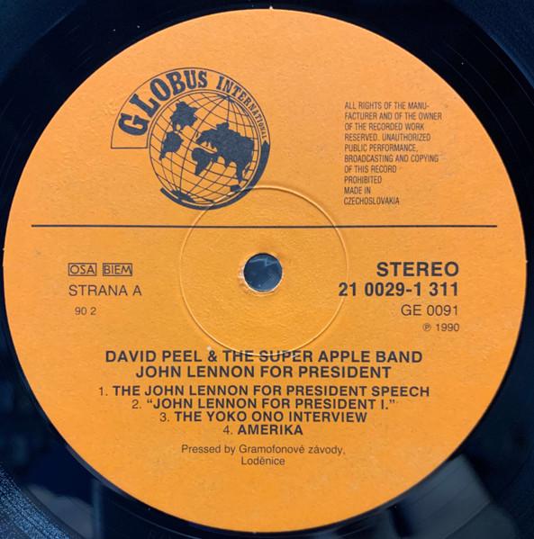 David Peel&The Super Apple Band – John Lennon For President - foto 3