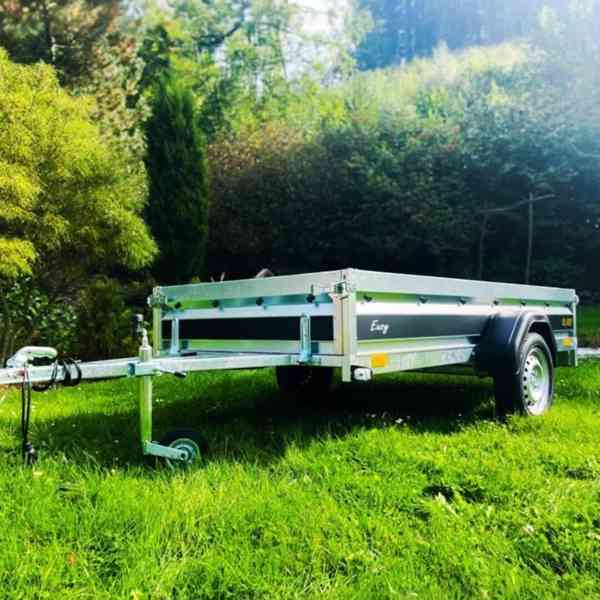 Přívěsný vozík profi NOVÝ 2,65m x1,30, svařovaný rám, DPH - foto 5