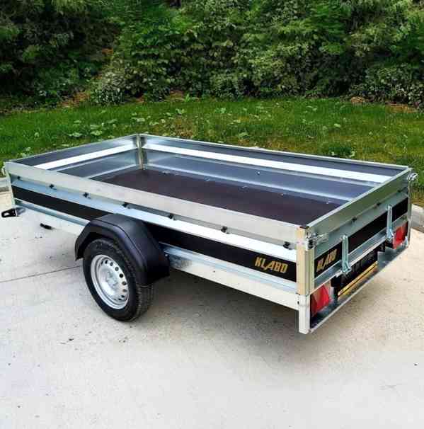 Přívěsný vozík profi NOVÝ 2,65m x1,30, svařovaný rám, DPH - foto 6