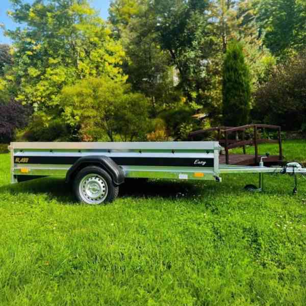 Přívěsný vozík profi NOVÝ 2,65m x1,30, svařovaný rám, DPH - foto 3