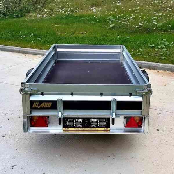 Přívěsný vozík profi NOVÝ 2,65m x1,30, svařovaný rám, DPH - foto 8