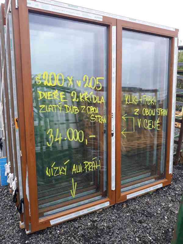 Dveře plastové antracitové - foto 35