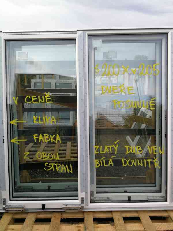 Dveře plastové antracitové - foto 36